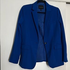 Banana Republic Long and Lean Cobalt Blue Blazer